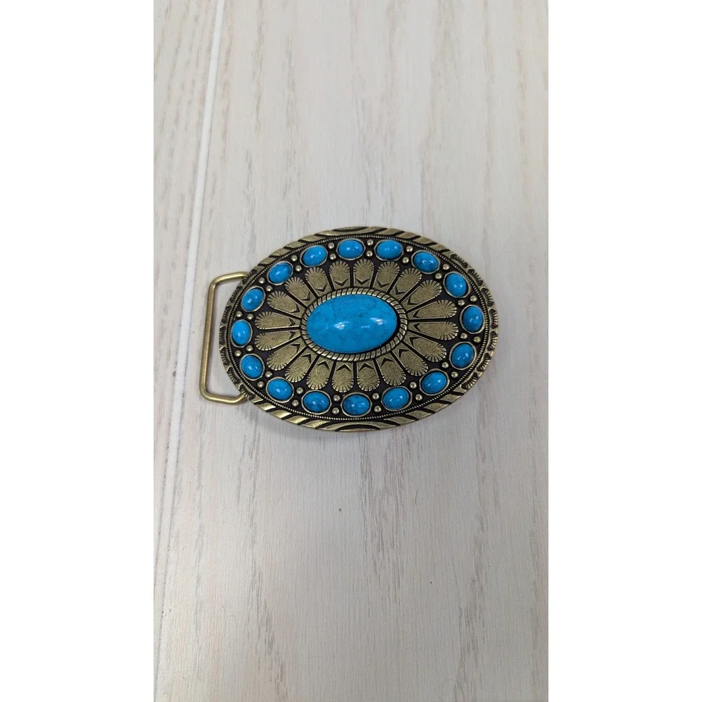 Unbranded turquoise oval